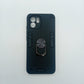 Redmi A1 Hard PC Case with Ring Holder, Shockproof Slim Back Cover