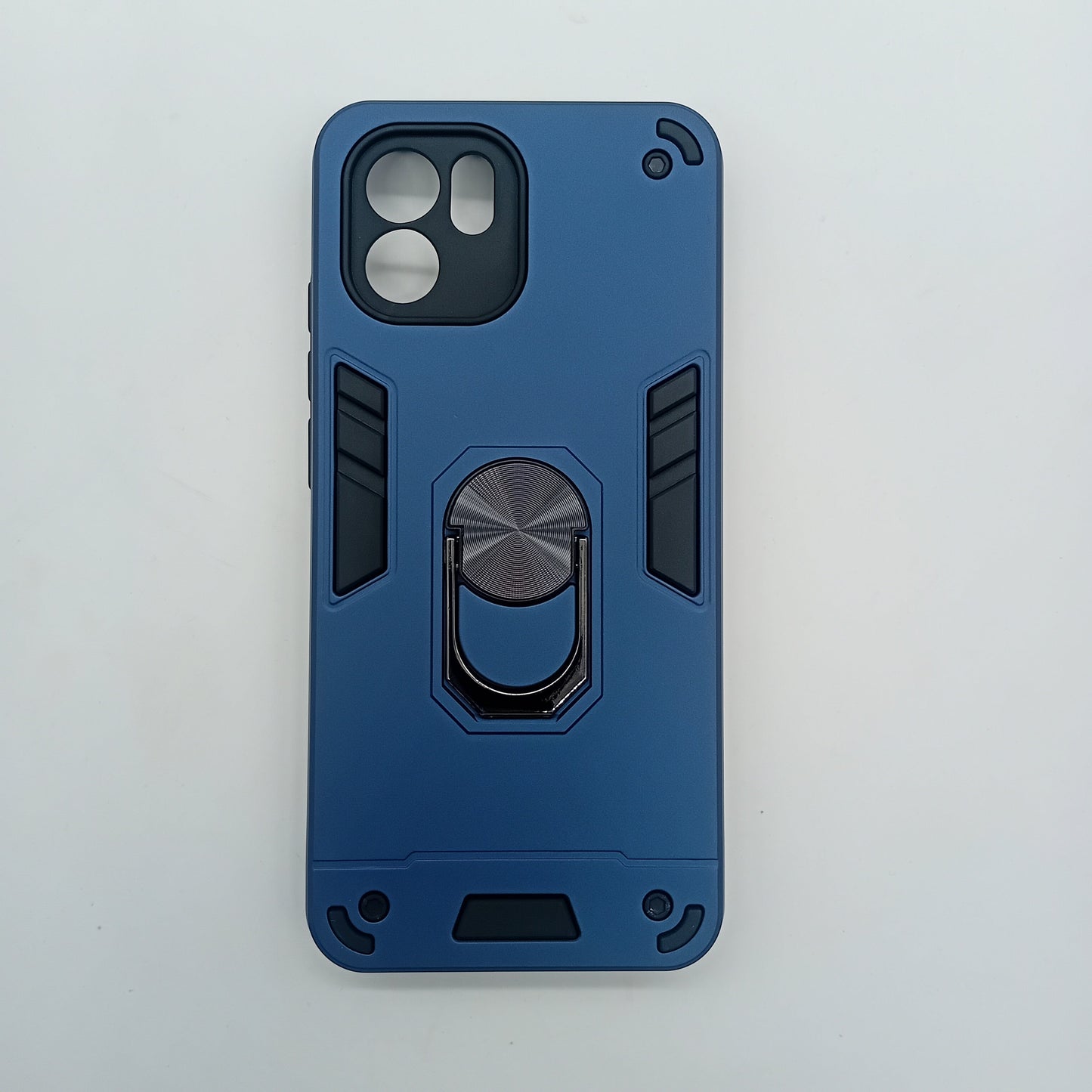 Redmi A1 Hard PC Case with Ring Holder, Shockproof Slim Back Cover