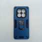 Redmi Note 14 Pro Hard PC Shockproof Case with Ring Holder, Slim Cover