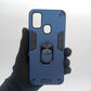 Samsung M21 Shockproof Hard Case w/ Ring Holder Slim Cover