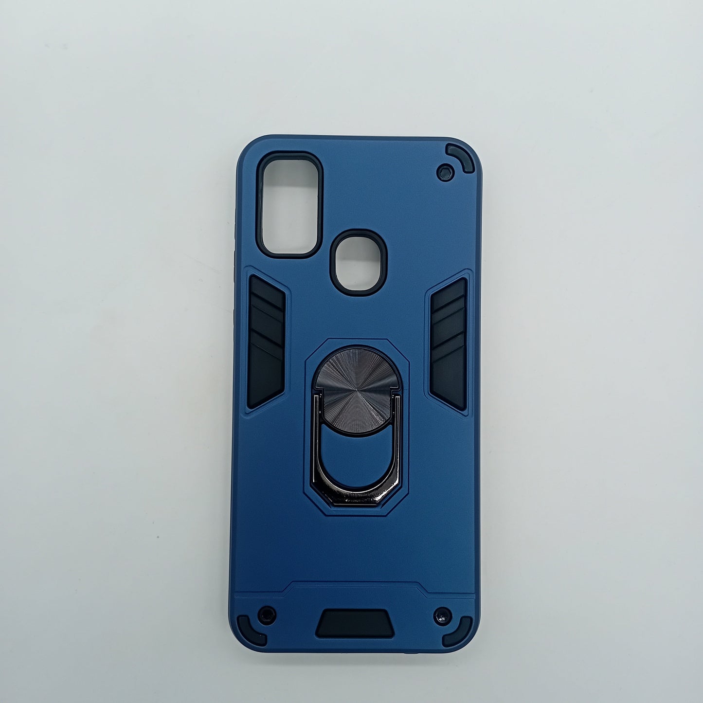Samsung M21 Shockproof Hard Case w/ Ring Holder Slim Cover