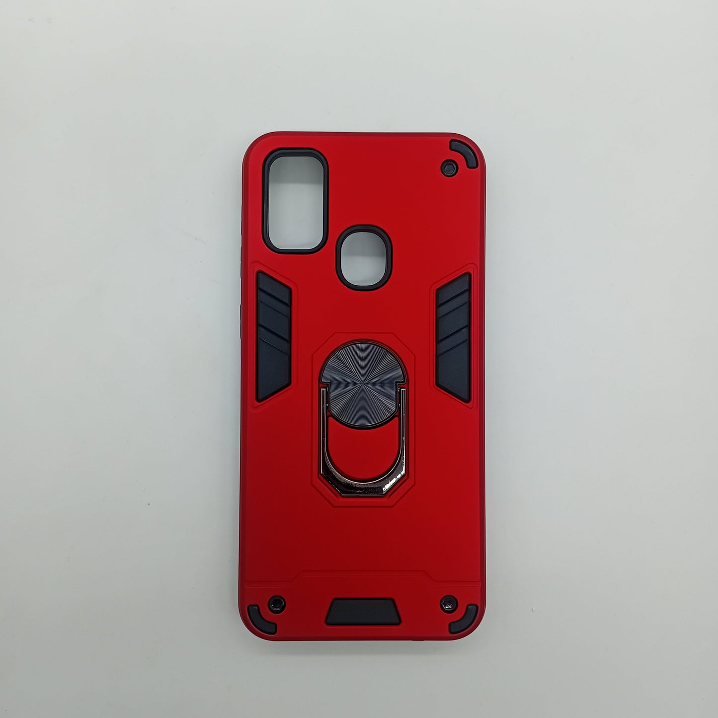 Samsung M21 Shockproof Hard Case w/ Ring Holder Slim Cover