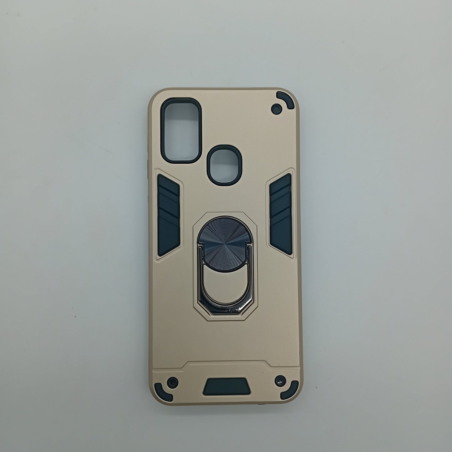 Samsung M21 Shockproof Hard Case w/ Ring Holder Slim Cover