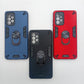Samsung A72 Hard PC Case w/ Ring Holder, Slim Shockproof Back Cover