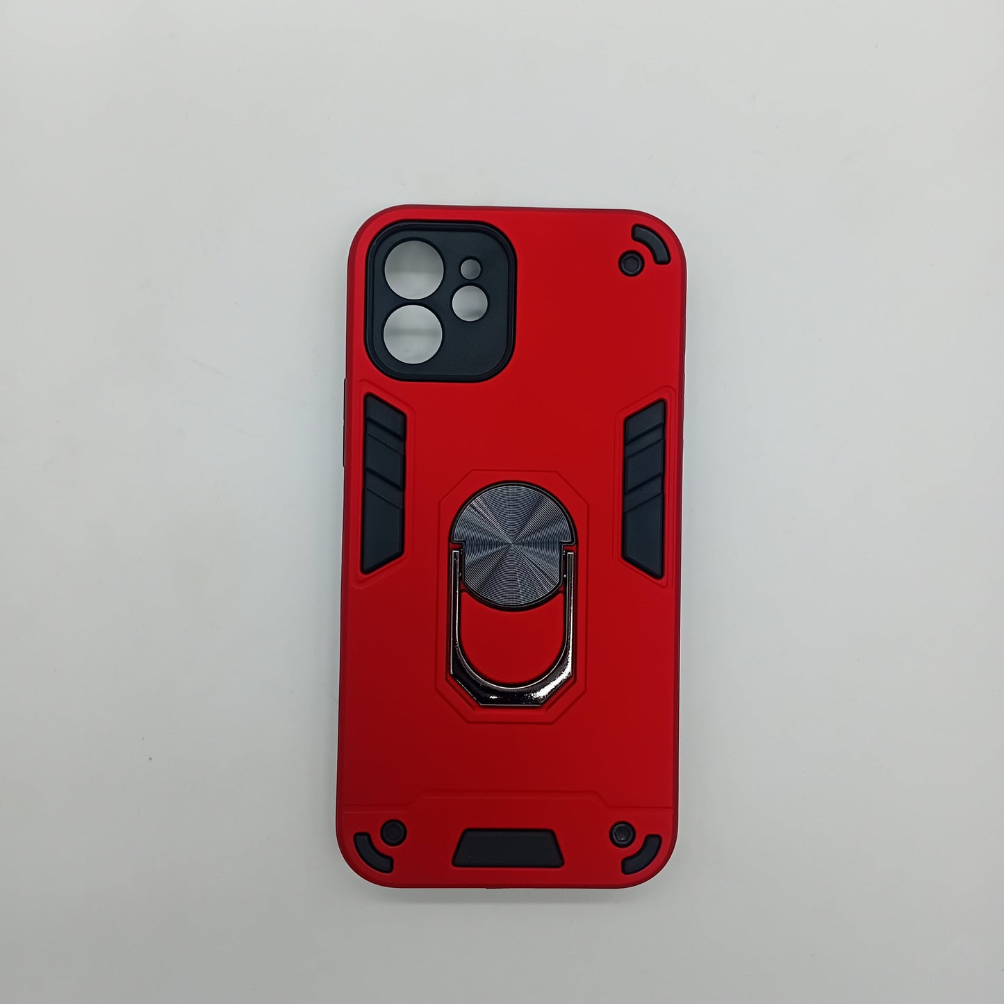 iPhone 12 Shockproof Hard Case w/ Ring Holder Slim Cover