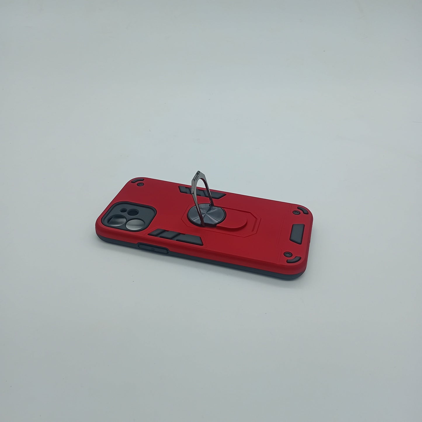 iPhone 12 Shockproof Hard Case w/ Ring Holder Slim Cover