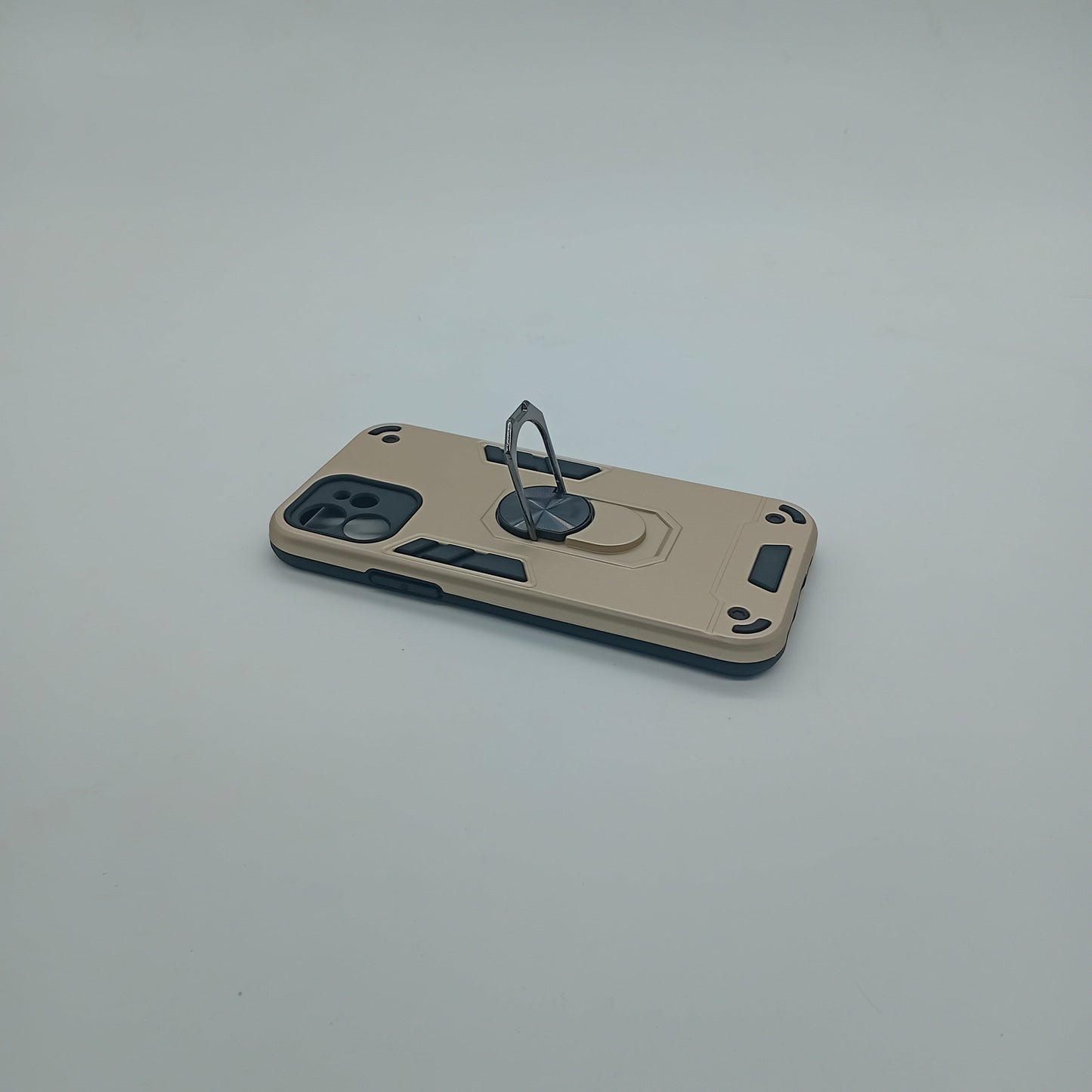 iPhone 12 Shockproof Hard Case w/ Ring Holder Slim Cover