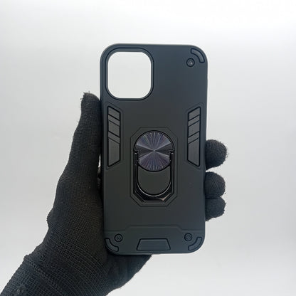 iPhone 11 Pro Hard Case with Ring Holder - Shockproof Slim Cover