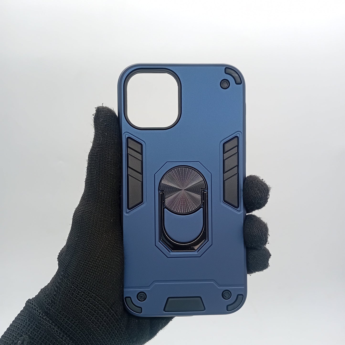 iPhone 11 Pro Hard Case with Ring Holder - Shockproof Slim Cover