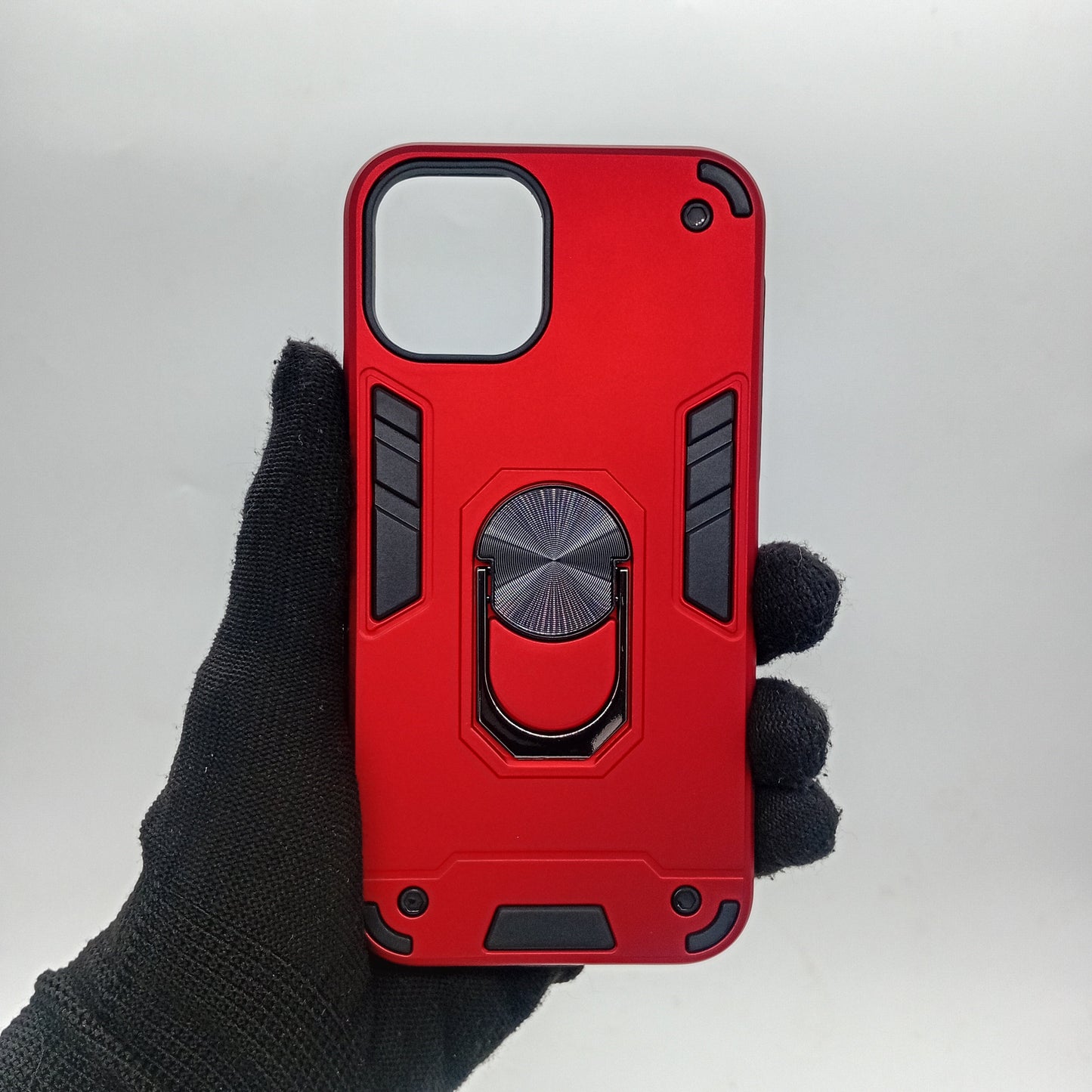 iPhone 11 Pro Hard Case with Ring Holder - Shockproof Slim Cover