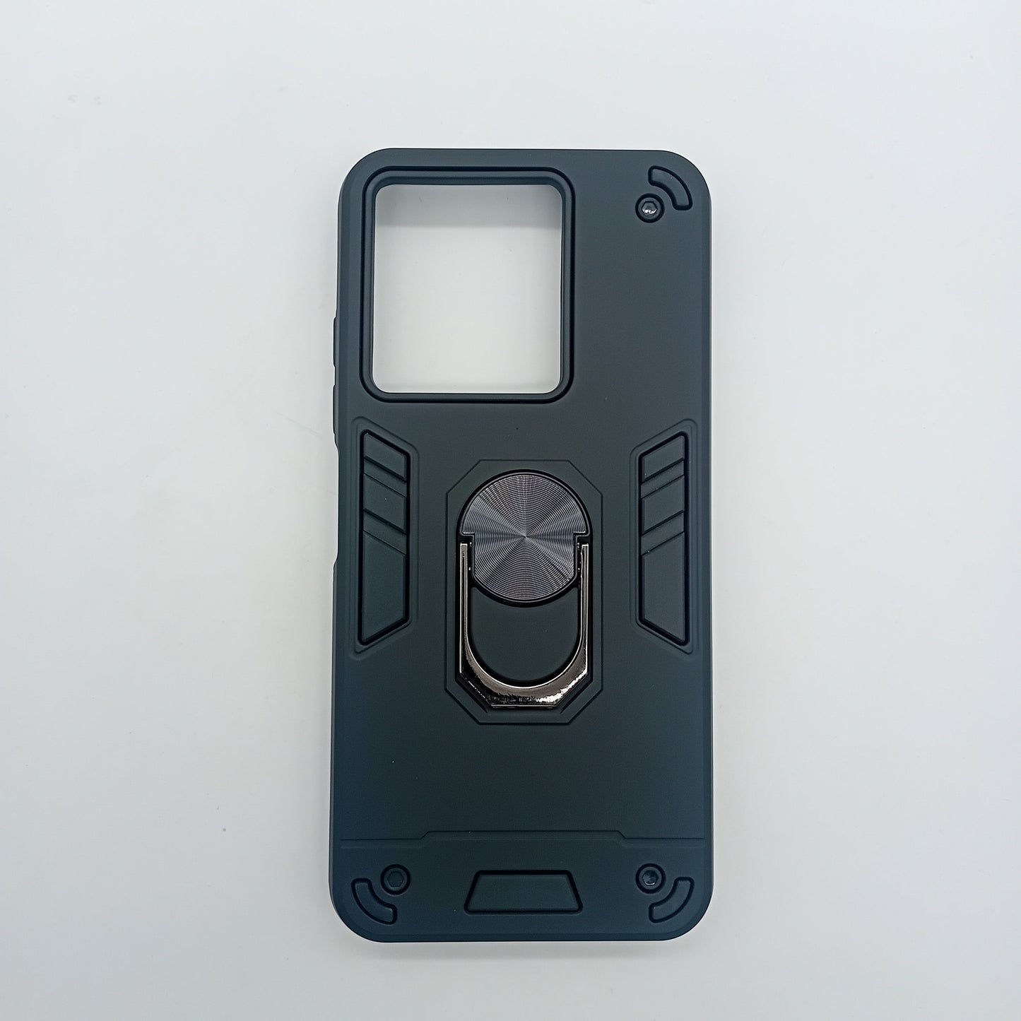 ZTE Blade A54 Hard PC Case - Shockproof Ring Holder Slim Cover