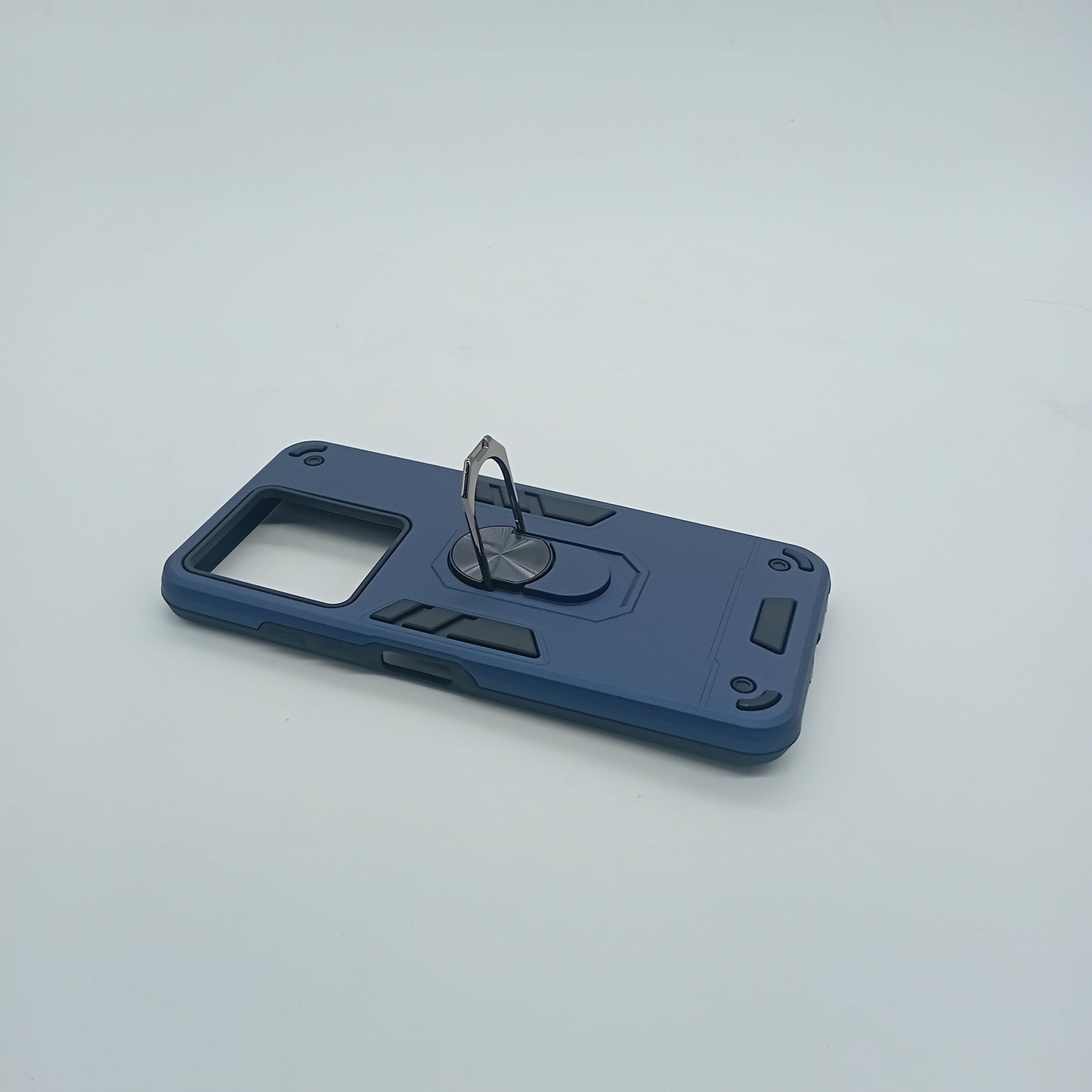 ZTE Blade A54 Hard PC Case - Shockproof Ring Holder Slim Cover