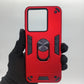 ZTE Blade A54 Hard PC Case - Shockproof Ring Holder Slim Cover