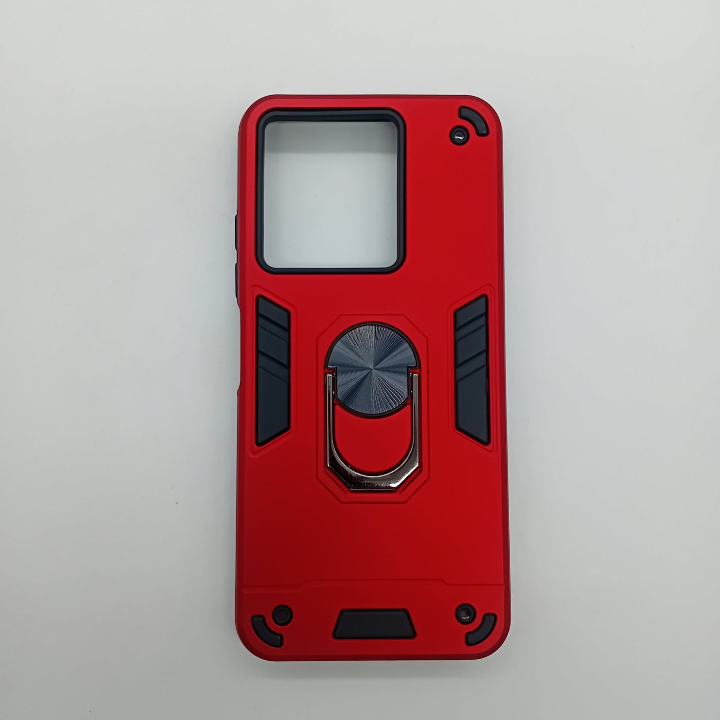 ZTE Blade A54 Hard PC Case - Shockproof Ring Holder Slim Cover