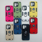 Infinix Hot 50i Hard PC Shockproof Case with Ring Holder, Slim Cover