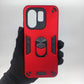 Infinix Hot 50i Hard PC Shockproof Case with Ring Holder, Slim Cover