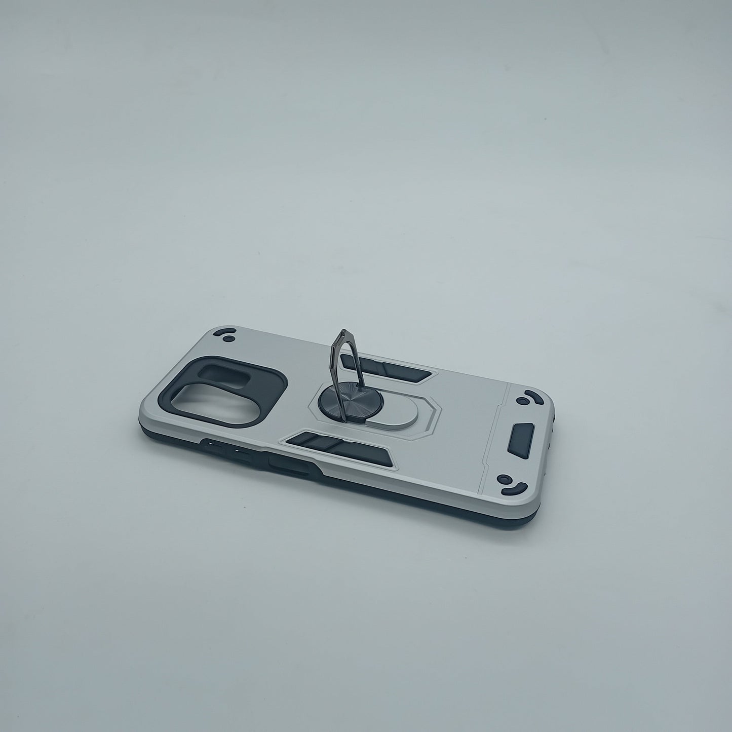 Infinix Hot 50i Hard PC Shockproof Case with Ring Holder, Slim Cover
