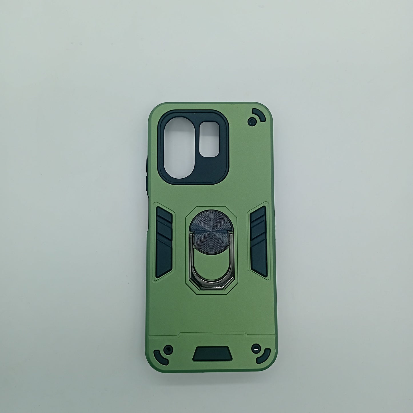 Infinix Hot 50i Hard PC Shockproof Case with Ring Holder, Slim Cover