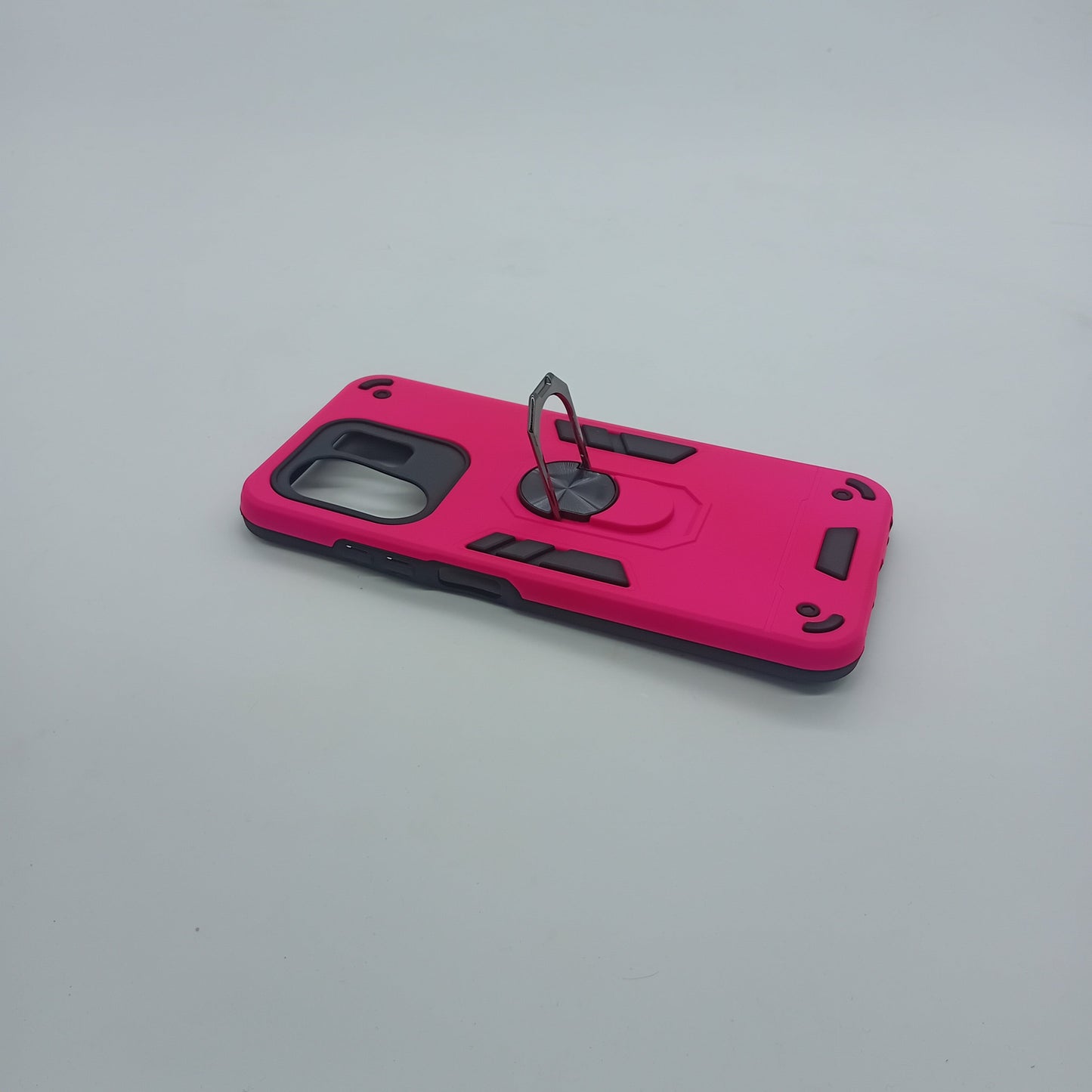 Infinix Hot 50i Hard PC Shockproof Case with Ring Holder, Slim Cover