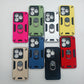 Infinix Smart 8 Hard PC Shockproof Case with Ring Holder Slim Cover