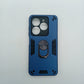 Infinix Smart 8 Hard PC Shockproof Case with Ring Holder Slim Cover