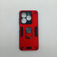 Infinix Smart 8 Hard PC Shockproof Case with Ring Holder Slim Cover