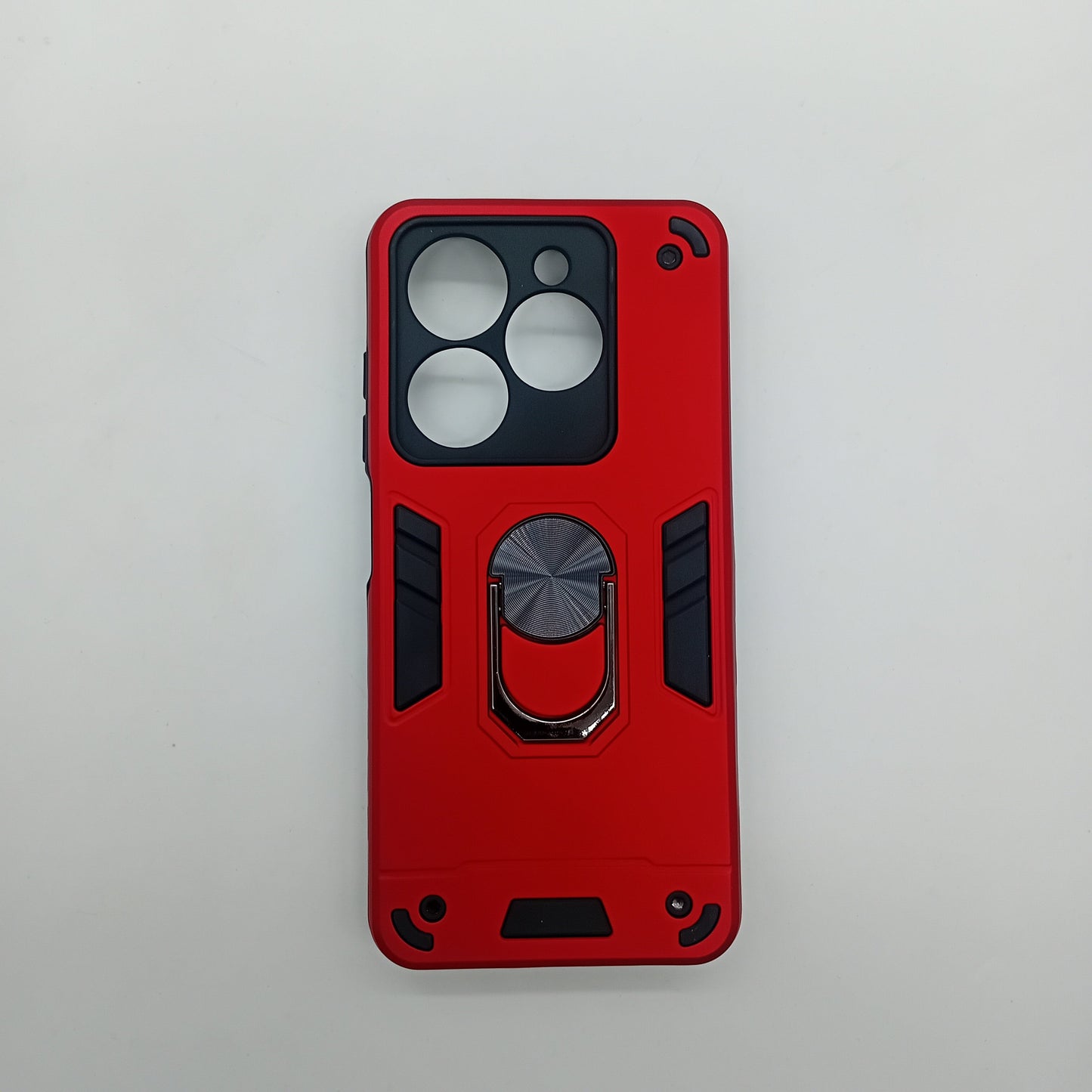 Infinix Smart 8 Hard PC Shockproof Case with Ring Holder Slim Cover