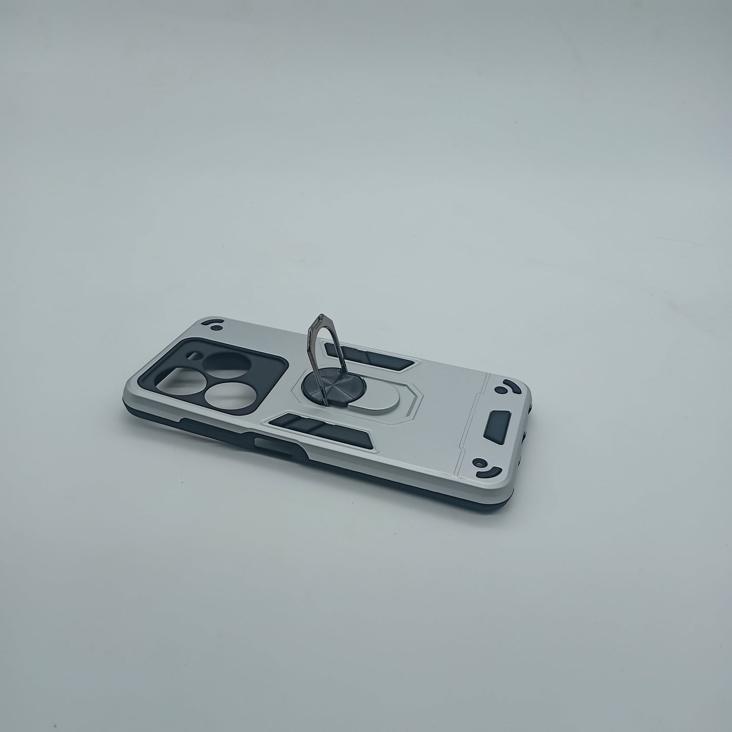 Infinix Smart 8 Hard PC Shockproof Case with Ring Holder Slim Cover