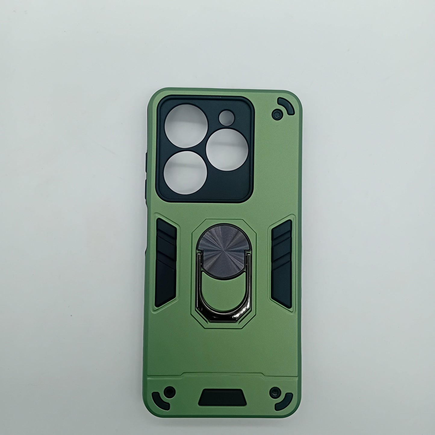 Infinix Smart 8 Hard PC Shockproof Case with Ring Holder Slim Cover