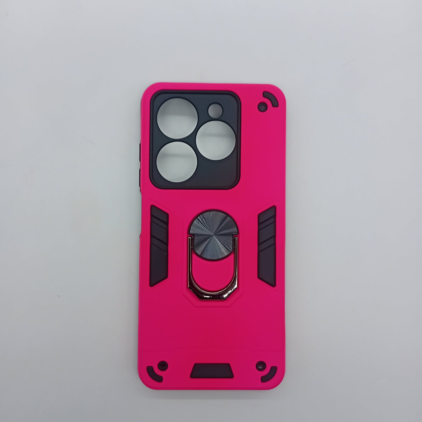 Infinix Smart 8 Hard PC Shockproof Case with Ring Holder Slim Cover