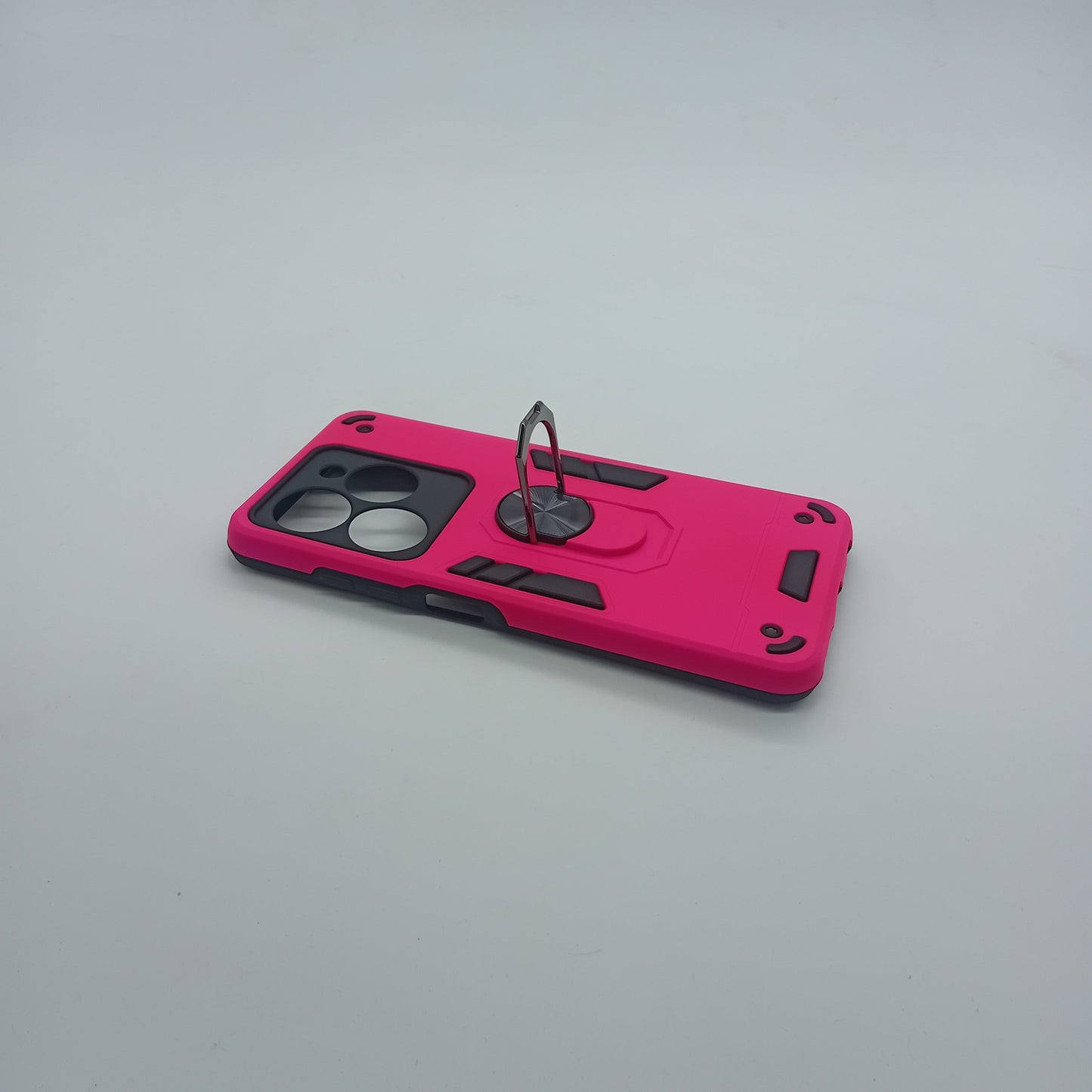 Infinix Smart 8 Hard PC Shockproof Case with Ring Holder Slim Cover