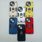 Tecno SPARK GO 2025 Hard PC Case with Ring Holder, Shockproof Slim Cover