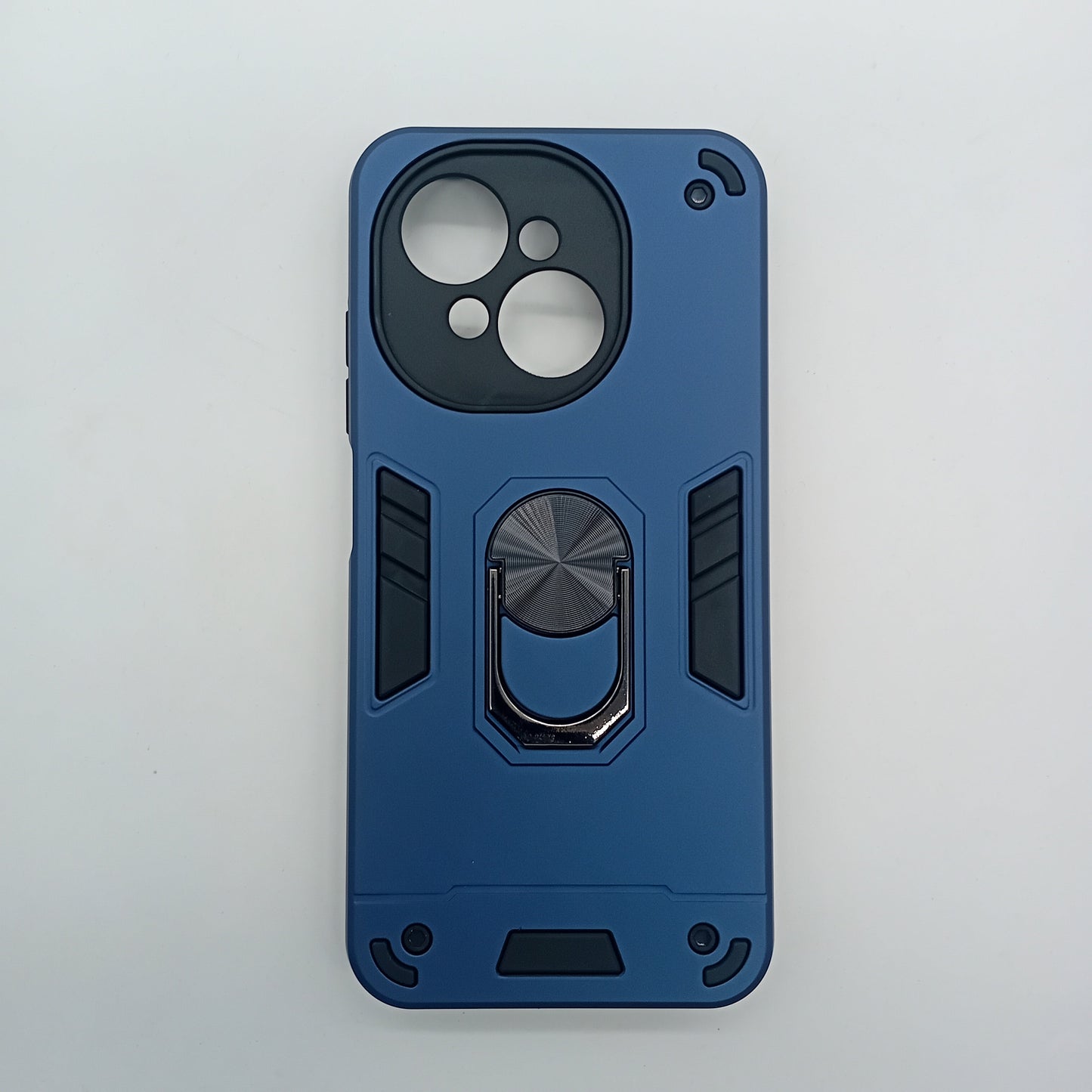 Tecno SPARK GO 2025 Hard PC Case with Ring Holder, Shockproof Slim Cover