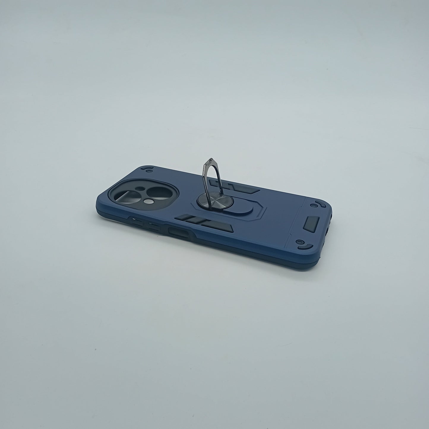 Tecno SPARK GO 2025 Hard PC Case with Ring Holder, Shockproof Slim Cover