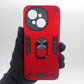 Tecno SPARK GO 2025 Hard PC Case with Ring Holder, Shockproof Slim Cover