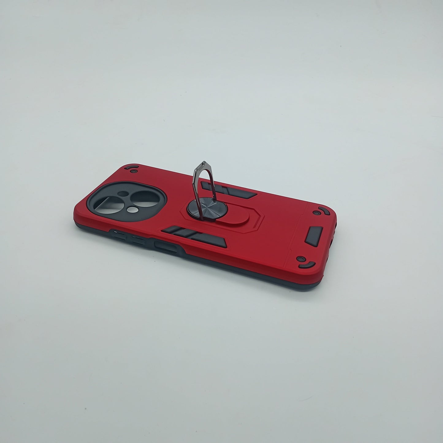 Tecno SPARK GO 2025 Hard PC Case with Ring Holder, Shockproof Slim Cover