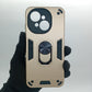 Tecno SPARK GO 2025 Hard PC Case with Ring Holder, Shockproof Slim Cover