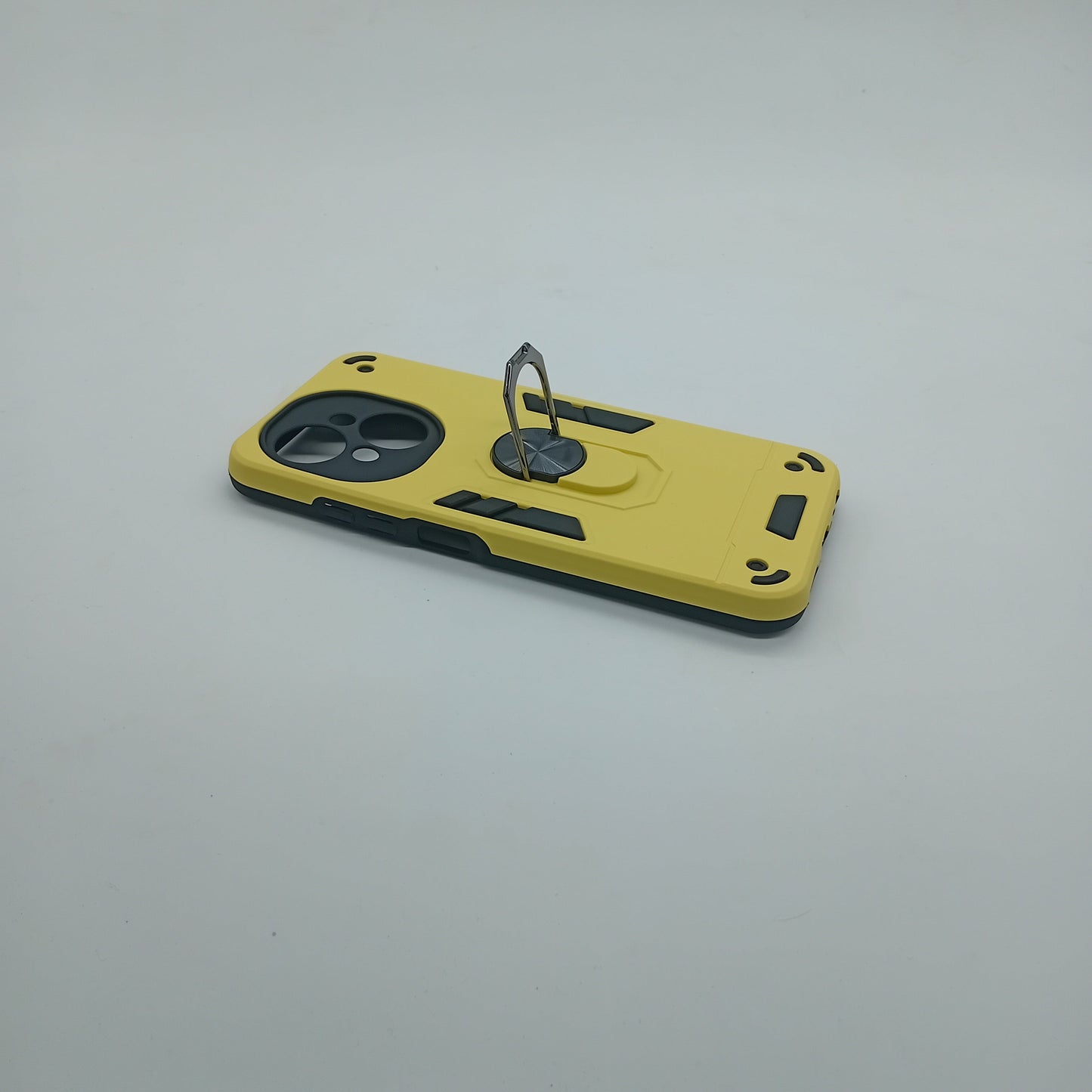 Tecno SPARK GO 2025 Hard PC Case with Ring Holder, Shockproof Slim Cover