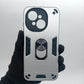 Tecno SPARK GO 2025 Hard PC Case with Ring Holder, Shockproof Slim Cover