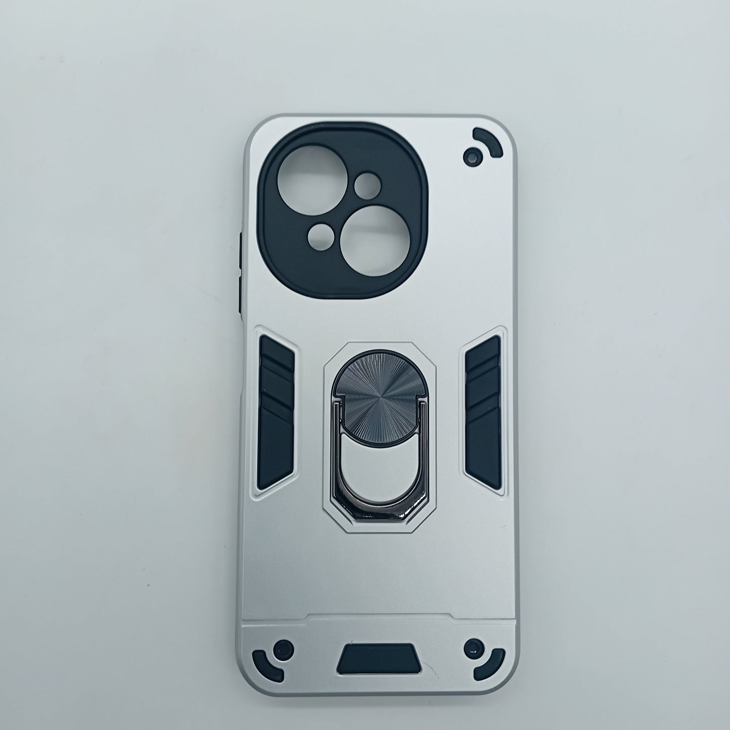 Tecno SPARK GO 2025 Hard PC Case with Ring Holder, Shockproof Slim Cover