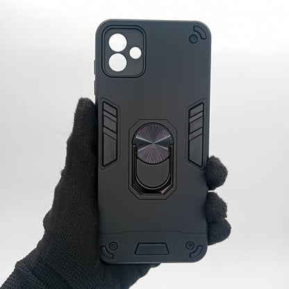 Samsung A04 Hard PC Shockproof Slim Case with Ring Holder
