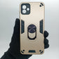 Samsung A04 Hard PC Shockproof Slim Case with Ring Holder