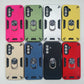 Samsung A17 Case, Shockproof Hard PC Cover with Ring Holder
