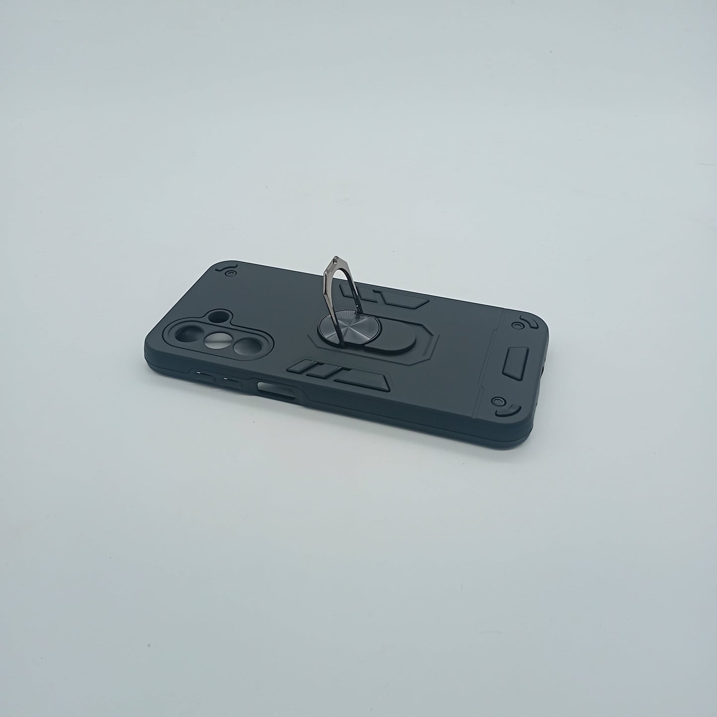 Samsung A17 Case, Shockproof Hard PC Cover with Ring Holder