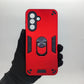 Samsung A17 Case, Shockproof Hard PC Cover with Ring Holder