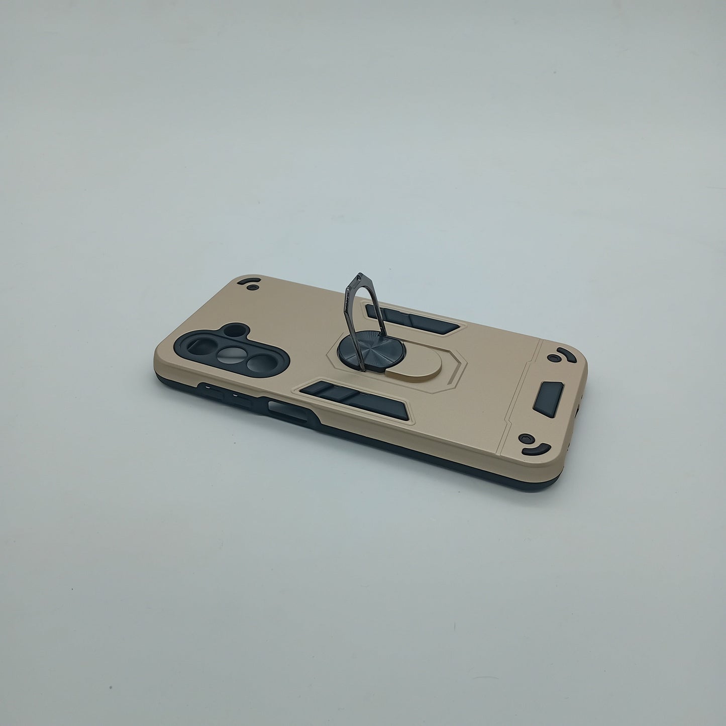 Samsung A17 Case, Shockproof Hard PC Cover with Ring Holder