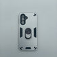 Samsung A17 Case, Shockproof Hard PC Cover with Ring Holder