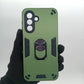 Samsung A17 Case, Shockproof Hard PC Cover with Ring Holder