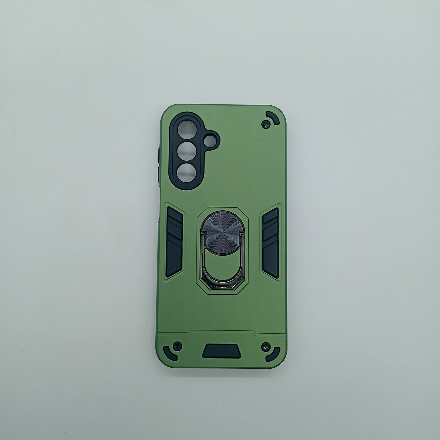 Samsung A17 Case, Shockproof Hard PC Cover with Ring Holder