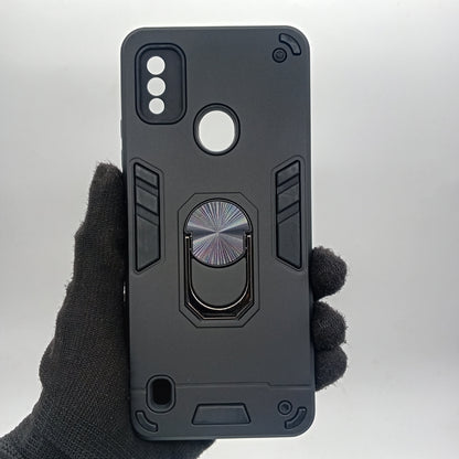 Samsung A51 Hard PC Shockproof Case with Ring Holder, Slim Cover